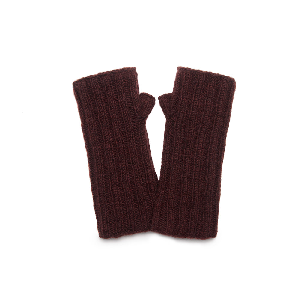 Denali Wool Knit Half Mitten