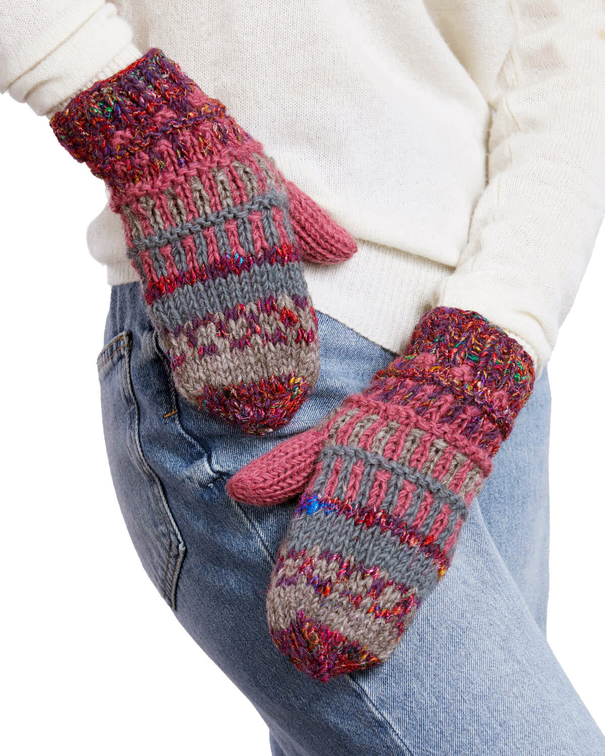 Himalayan Wool Knit Mitten