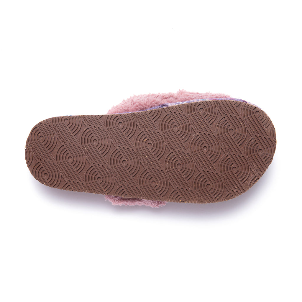 Women’s Sherpa Cross-Strap Slipper Cameo