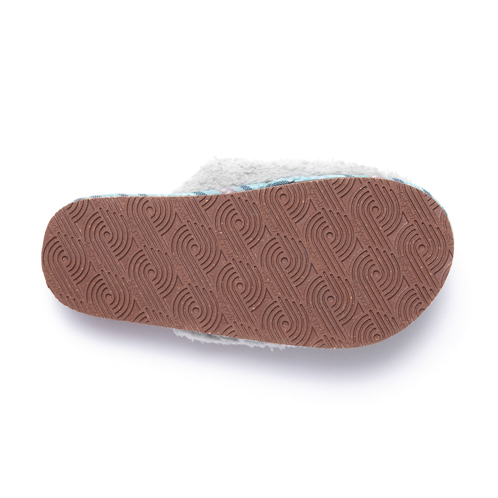 Women’s Meridian Sherpa Mule Slipper Silver