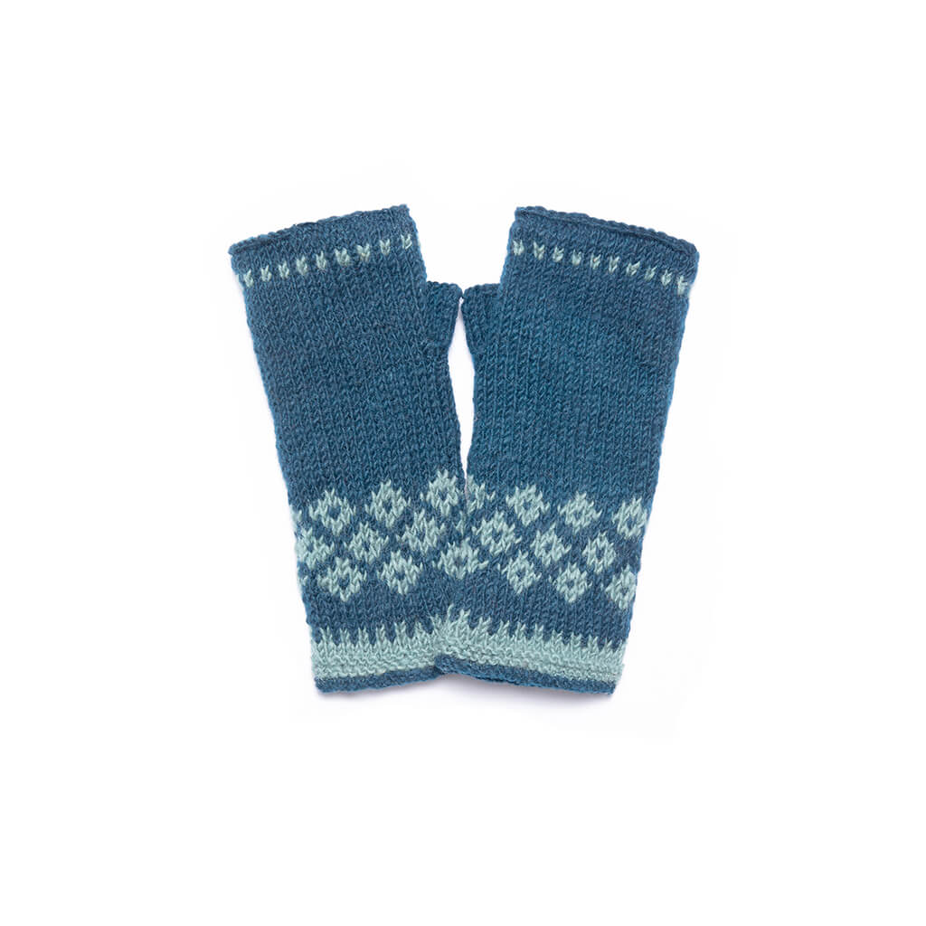 Vail Wool Knit Half Mitten