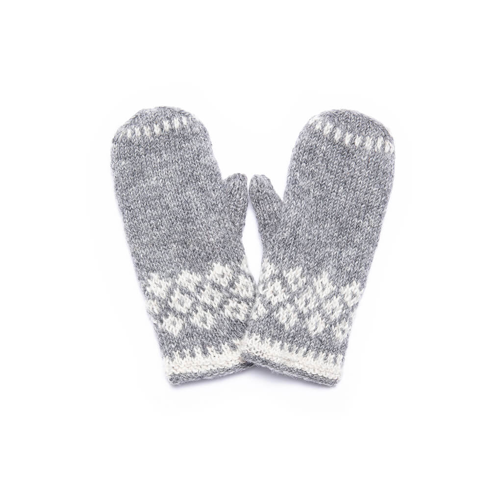 Vail Wool Knit Mitten