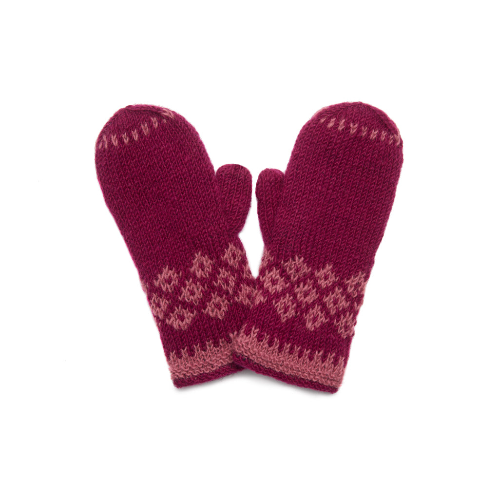 Vail Wool Knit Mitten